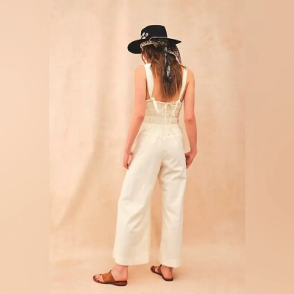 Free People After All Ruched Jumpsuit - Picture 12 of 13